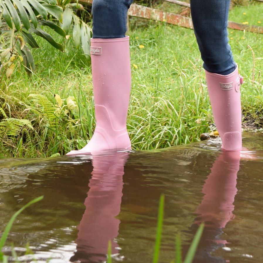 Botas LLuvia Wellington Rosado Matte - Imagen 5