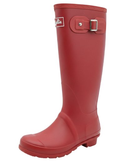 Botas Lluvia Altas Wellington Rojo Matte