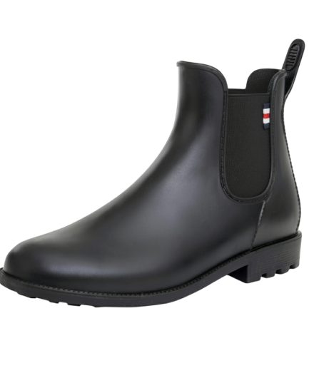 Botines Lluvia Chelsea Negro Matte