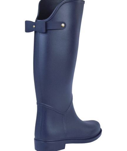 Botas LLuvia Golden Bowtie - Azul Navy