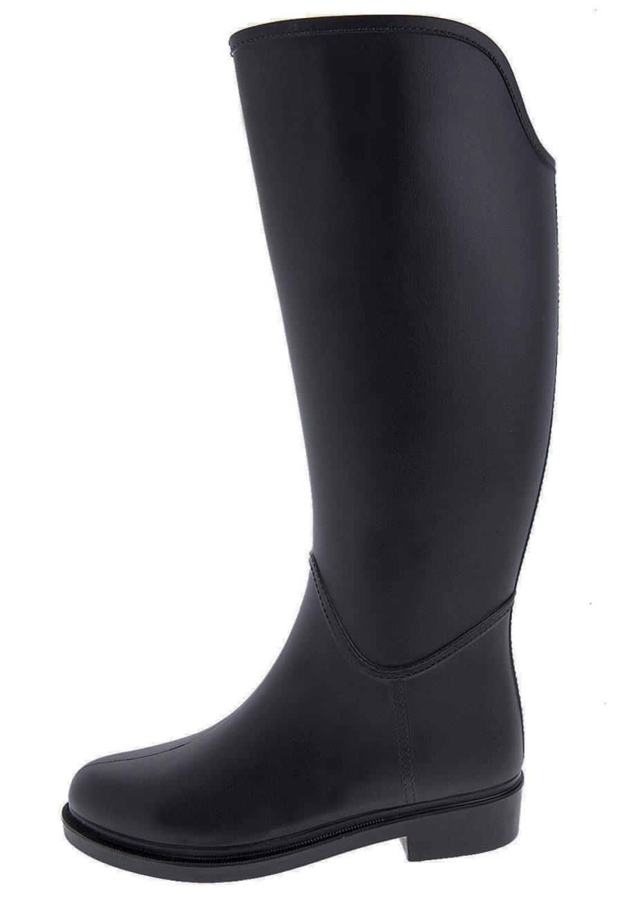 Botas Lluvia Horse Riding Style Negro - Imagen 2