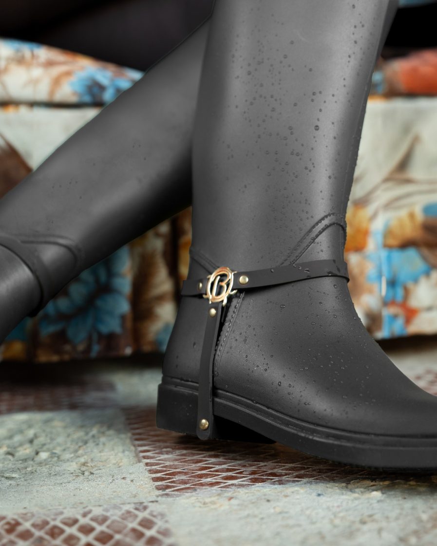 Botas Lluvia Golden Insignia Negro - Imagen 5
