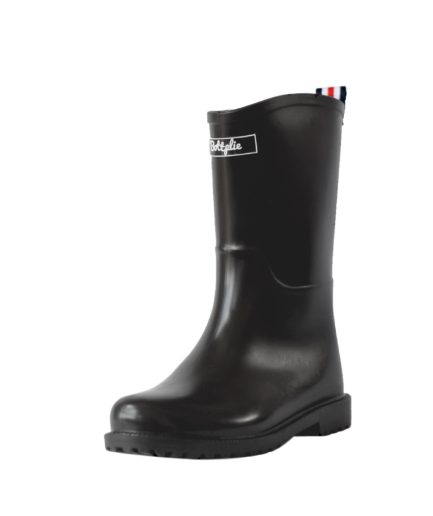 Botas Lluvia Mediana Yorq Negro Matte