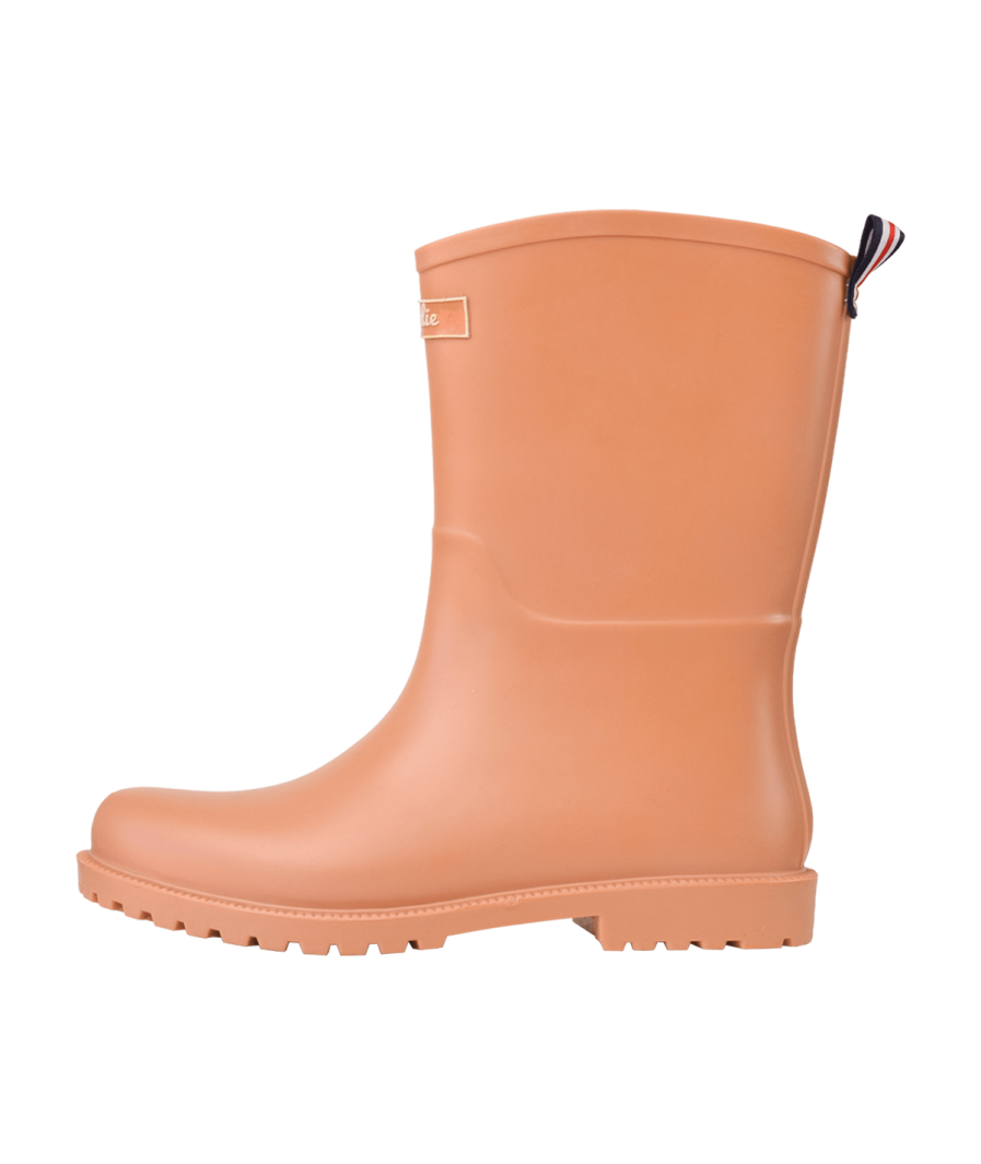 Botas Lluvia Medianas Yorq Camel Oscuro - Imagen 3
