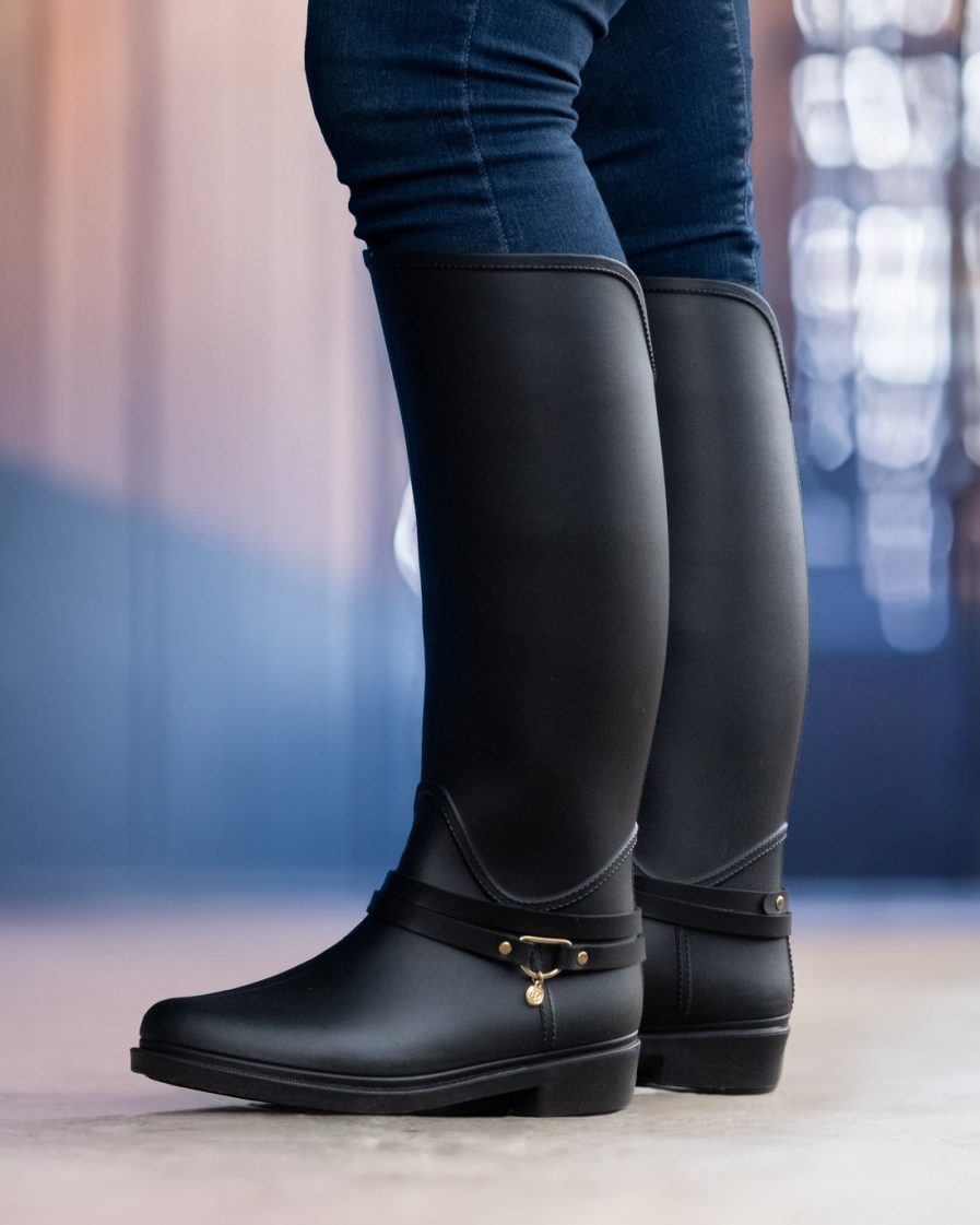 Botas Lluvia Golden Pendant Negro - Imagen 5