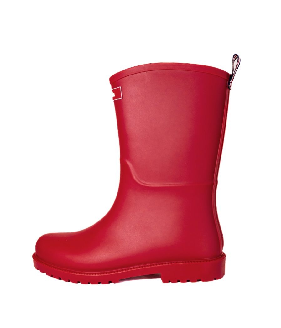 Botas Lluvia Mediana Yorq Rojo Matte - Imagen 3