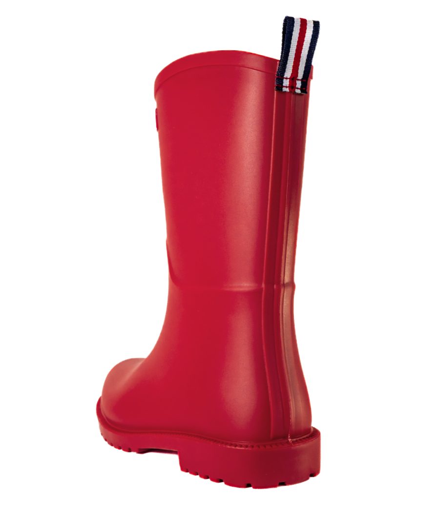 Botas Lluvia Mediana Yorq Rojo Matte - Imagen 4